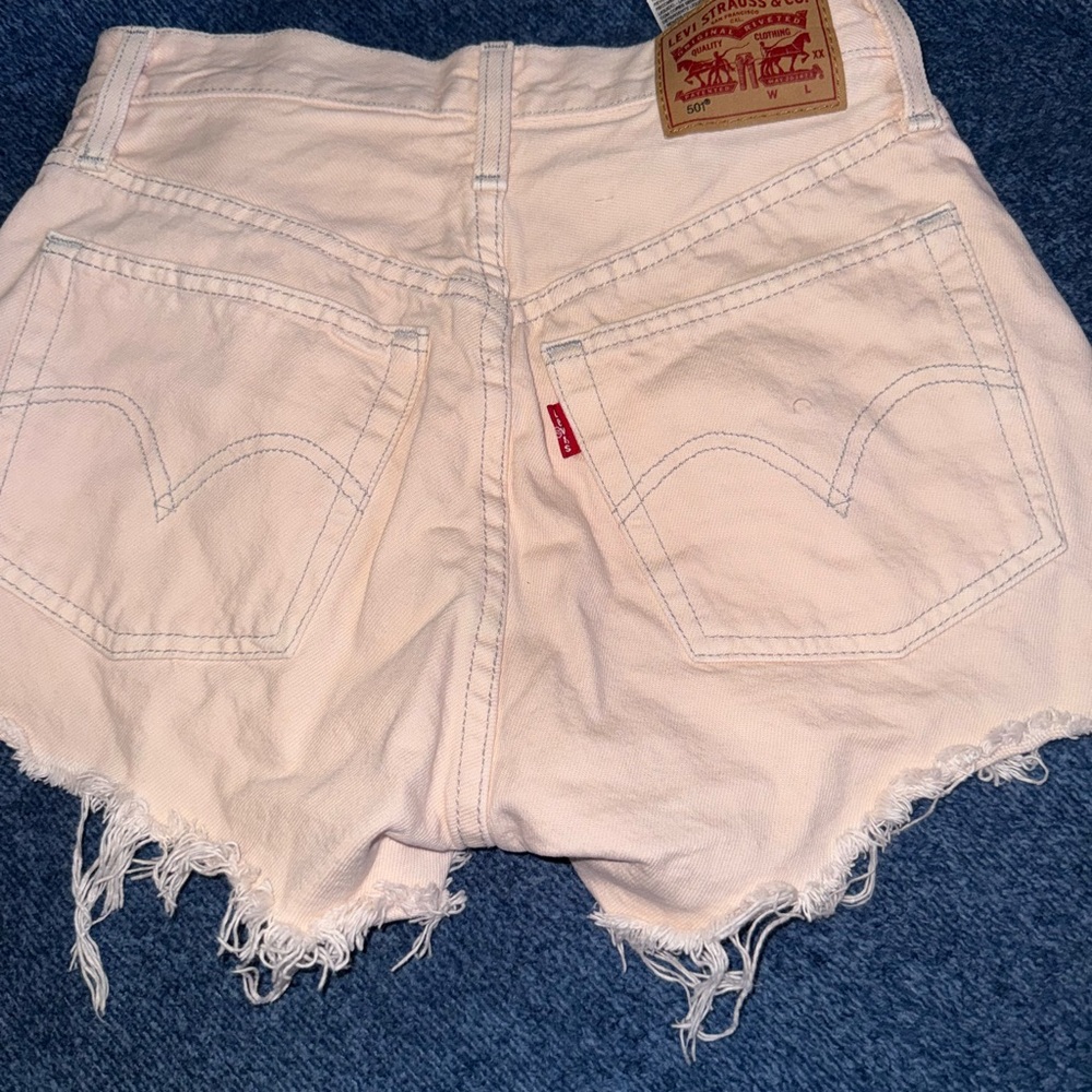 Levi's Women's pink Jean Shorts
